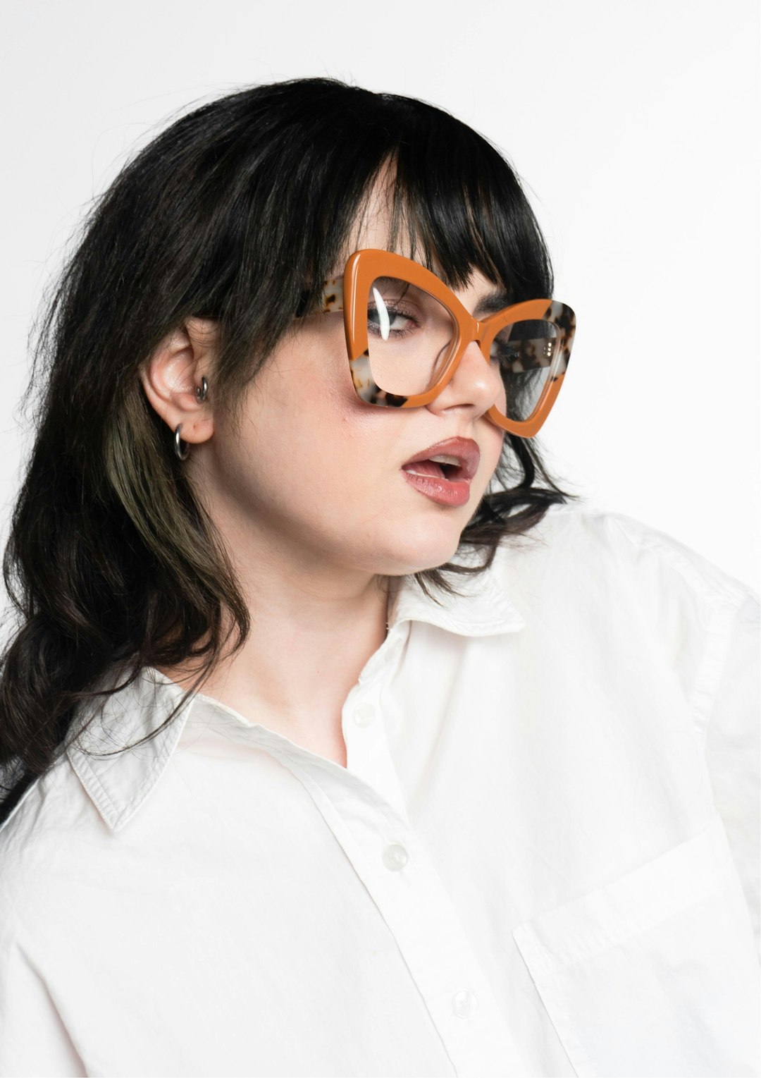 Retrato con gafas de carácter